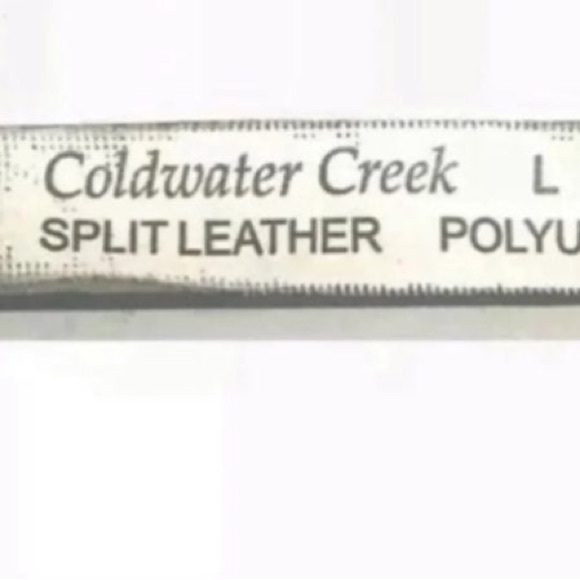 Coldwater Creek Hipslung Blue Belt Large Size 14